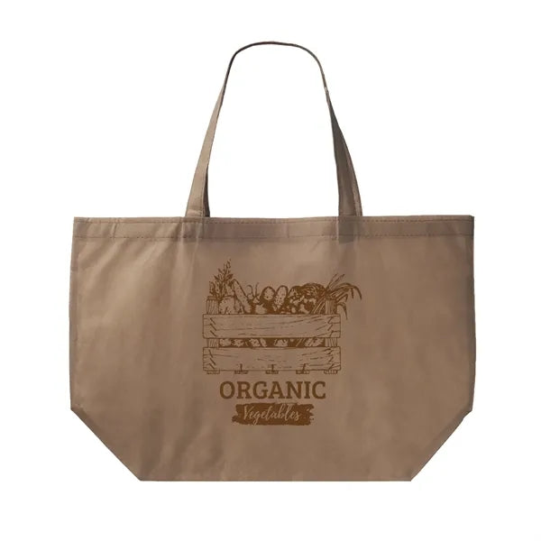 Non-Woven Polypropylene Tote - 20"W x 13"H x 8"D