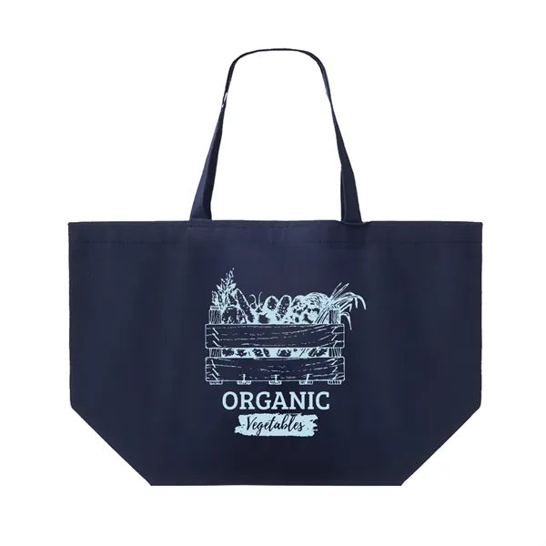 Non-Woven Polypropylene Tote - 20"W x 13"H x 8"D