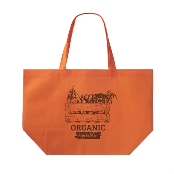 Non-Woven Polypropylene Tote - 20"W x 13"H x 8"D