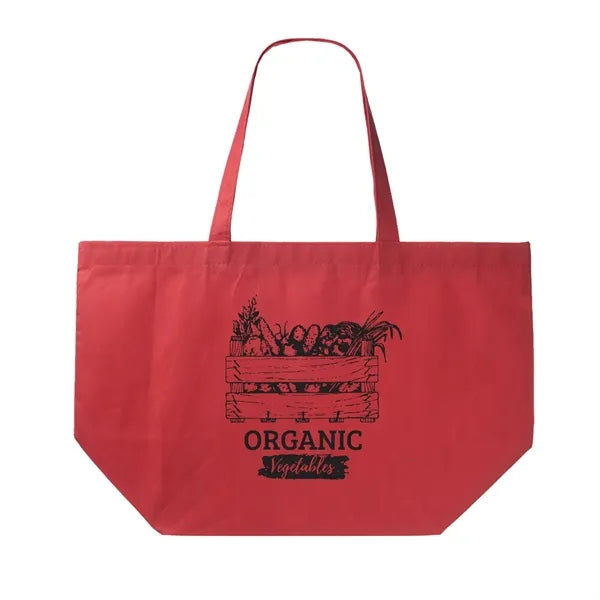 Non-Woven Polypropylene Tote - 20"W x 13"H x 8"D