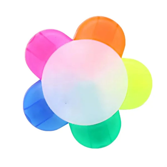 Flower Multi-Color Highlighters
