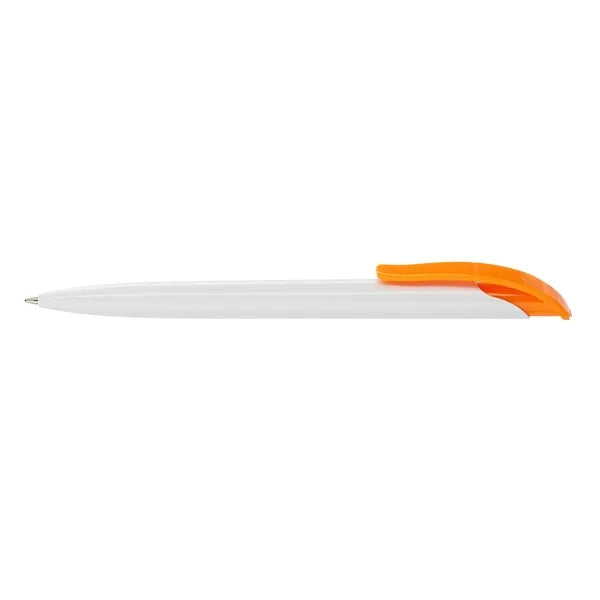 Full Tint White Plastic Pens
