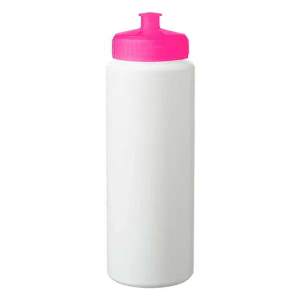 HDPE Plastic Sports Water Bottles 32 oz