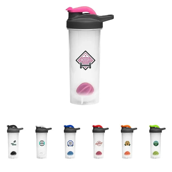 Plastic Shake and Mix Bottles 24 oz.