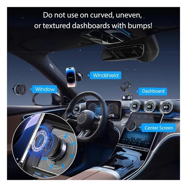 Vacuum Magnetic Suction Phone Holder