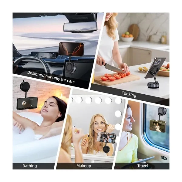 Vacuum Magnetic Suction Phone Holder