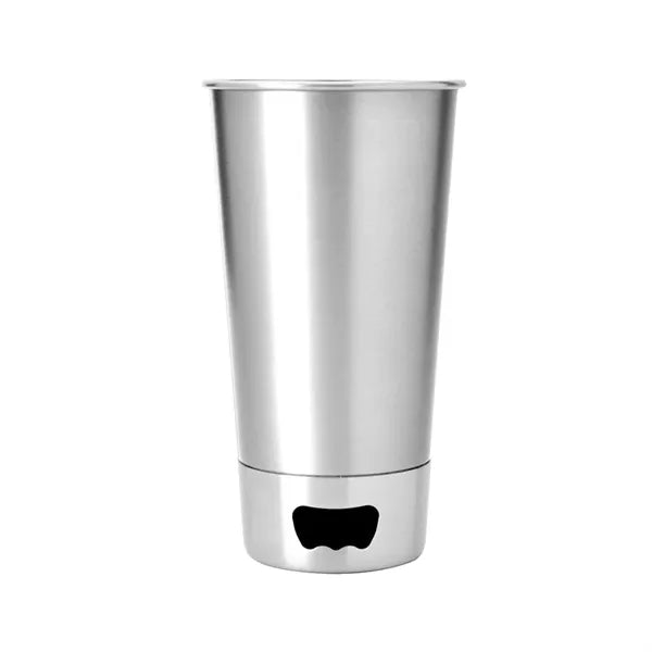 Stainless Steel Beer Cup With Opener