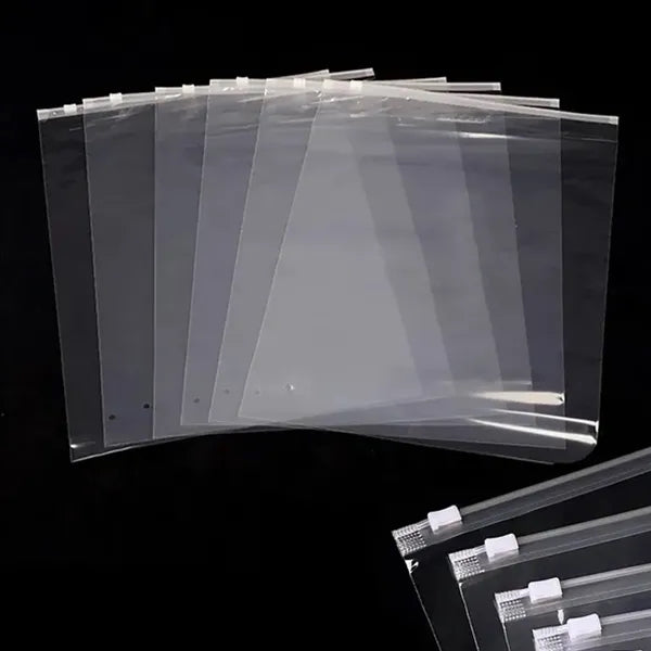 Transparent Zipper Packaging Bag