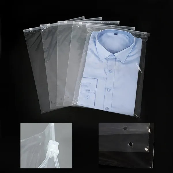 Transparent Zipper Packaging Bag