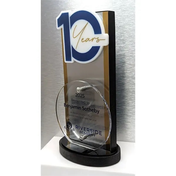 Double Bubble Desk Award Tall