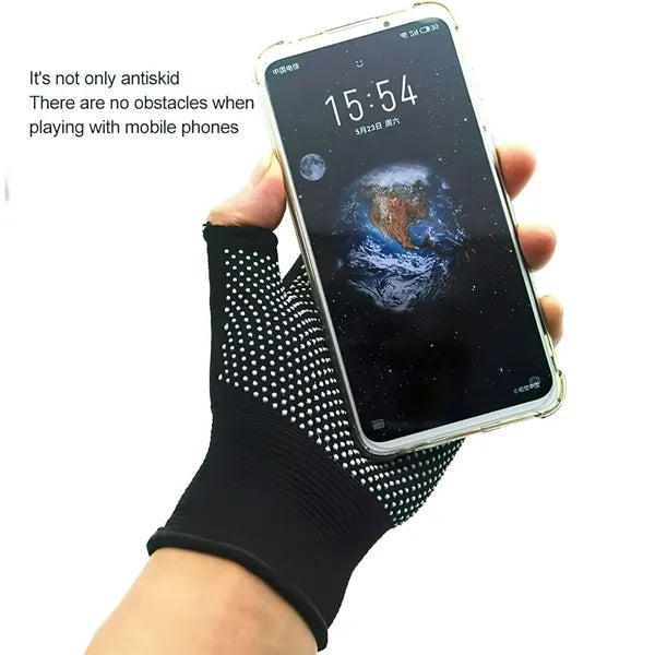 Breathable Work Gloves with Rubber Palm Grip