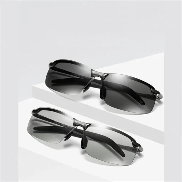 Polarized Lenses Unisex Color Changing Sports Sunglasses