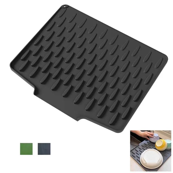 Silicone Dish Drying Mat for Kitchen Counter
