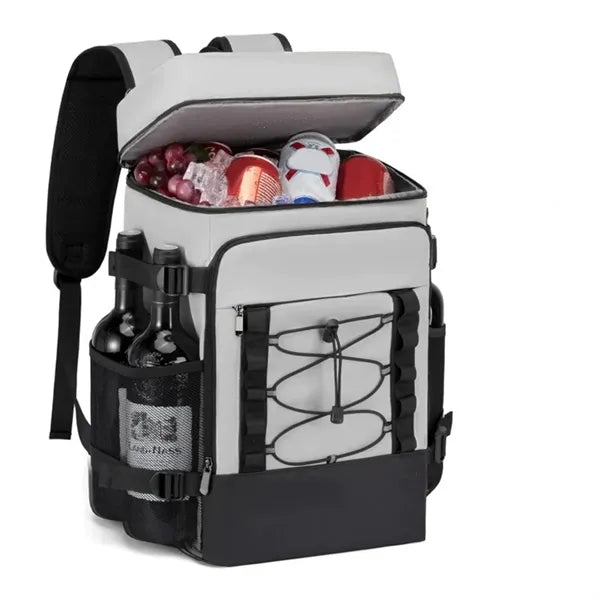 Leakproof Insulated Cooler Backpack Multiple Compartments