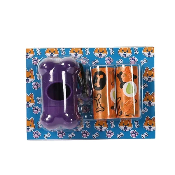 Pet Waste Bags w/ Dispenser Set