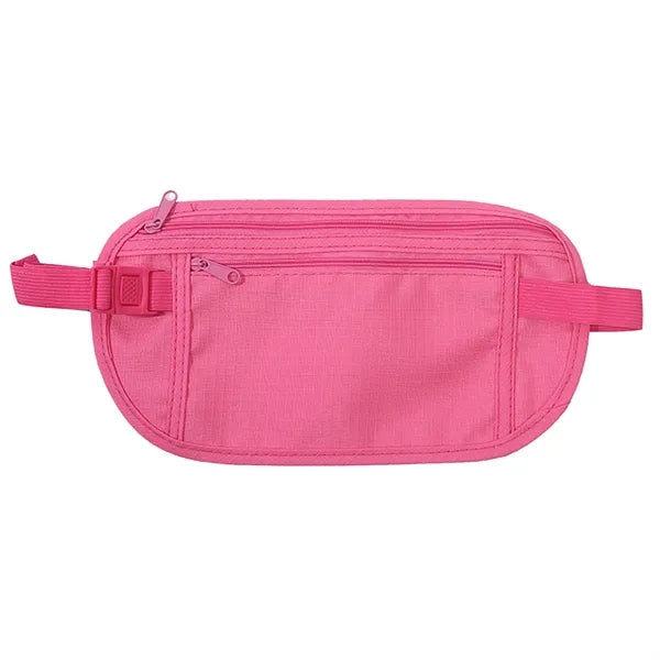 Close-fitting anti-theft waist bag