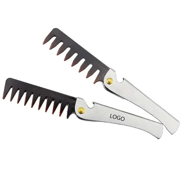 Stainless Steel Folding Pocket Comb