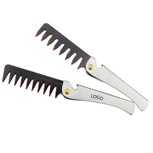 Stainless Steel Folding Pocket Comb