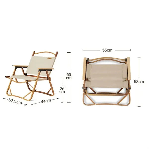 Kermit Aluminum Portable Folding Chair