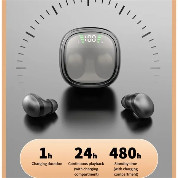 Invisible Bluetooth earphones