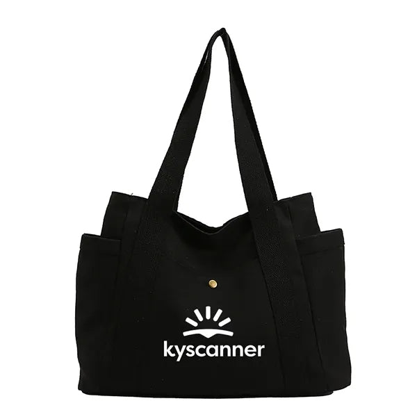 Single shoulder canvas bag