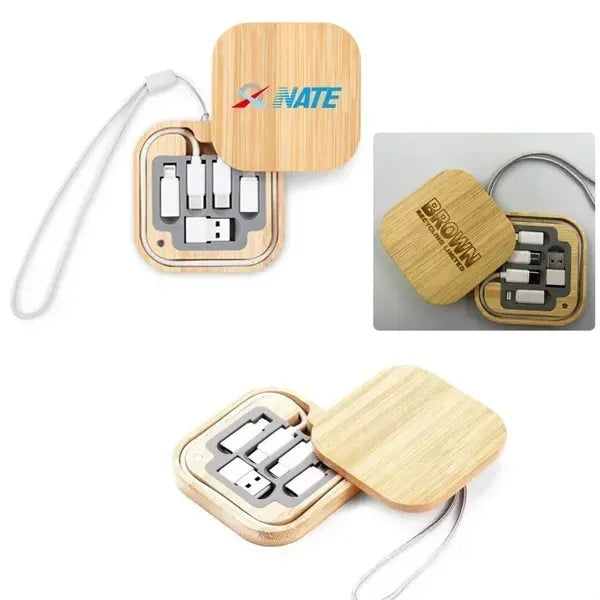 60W USB Fast Charging Multi-head Cable Set