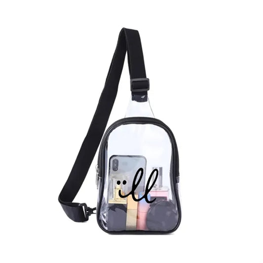 Clear PVC Shoulder Bag