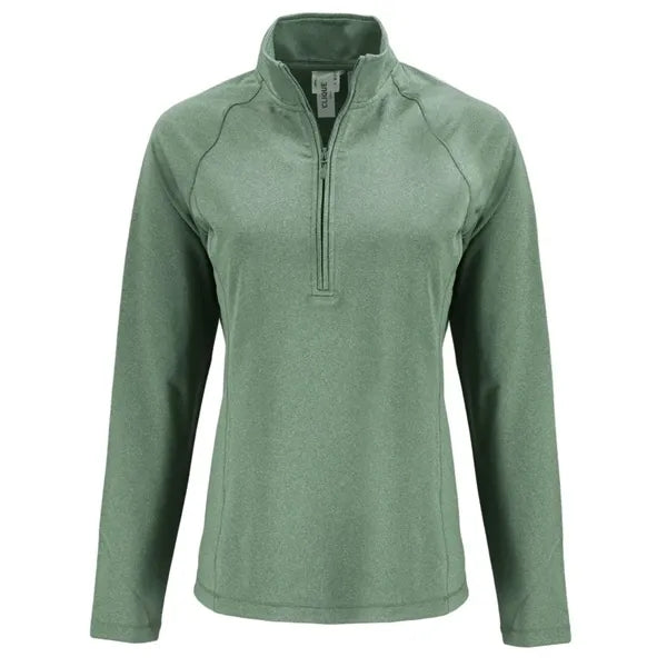 Clique Dash Recycled Womens Quarter Zip Sweatshirt