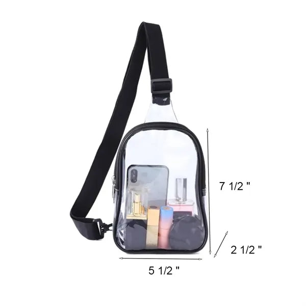 Clear PVC Shoulder Bag