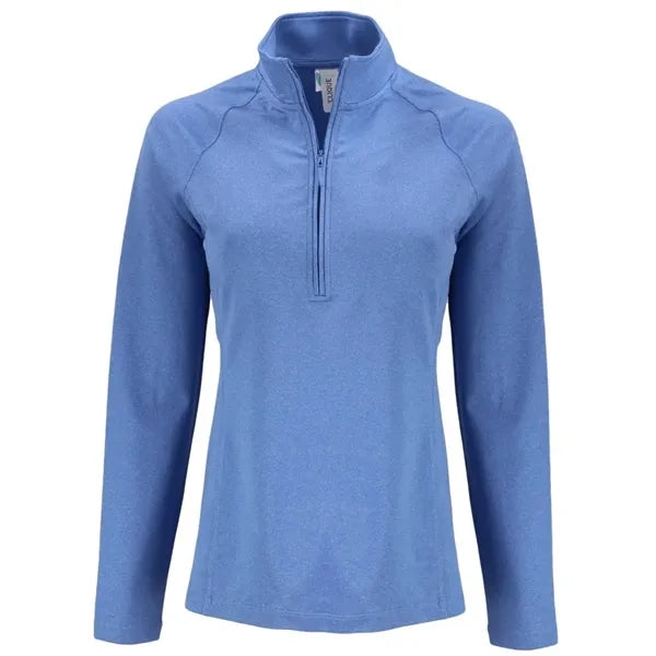 Clique Dash Recycled Womens Quarter Zip Sweatshirt