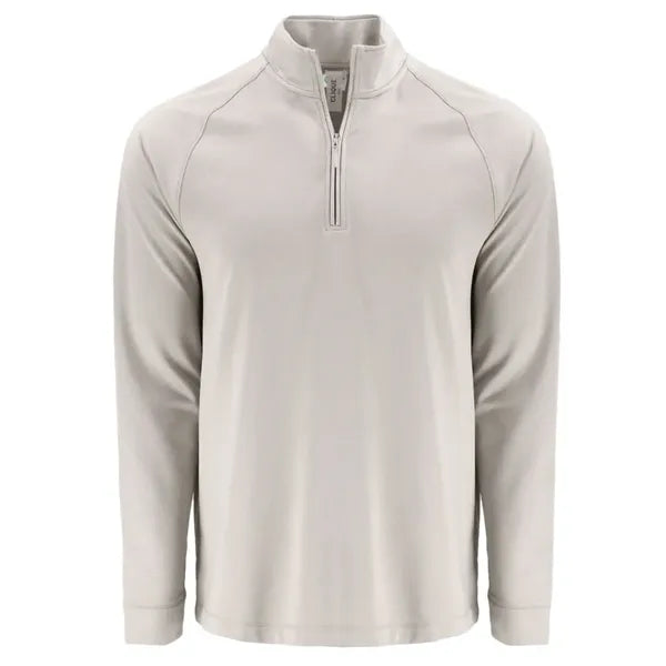 Clique Dash Recycled Mens Quarter Zip Sweatshirt