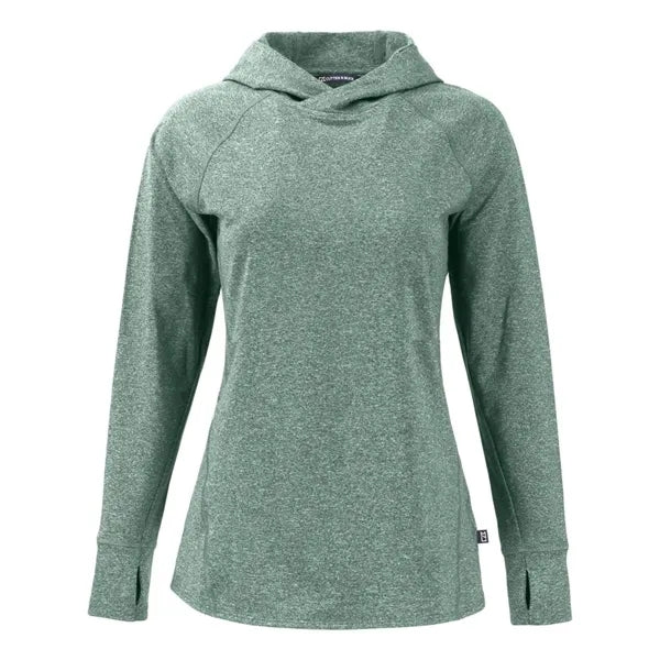 Cutter & Buck Adapt Recycled Soft Knit Stretch Womens Hoo...