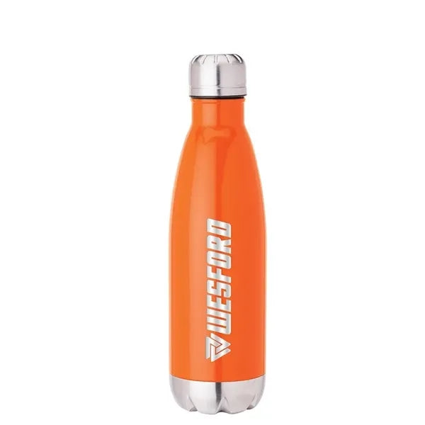 Solana 17 oz. 304 Stainless Steel Vacuum Bottle with Copp...