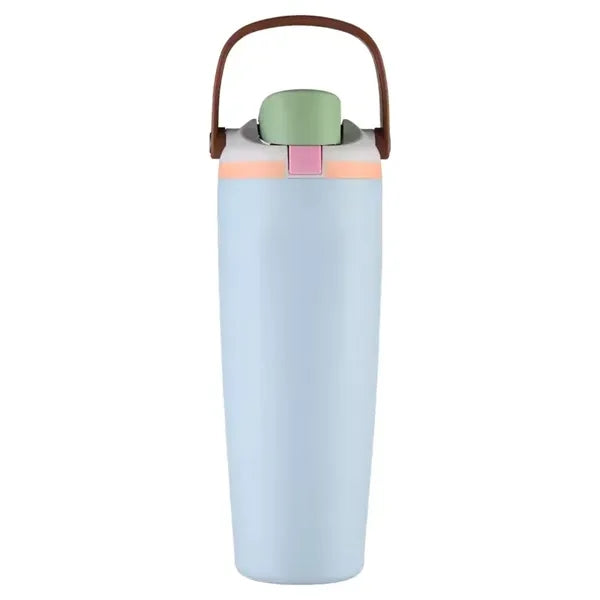 Portable Double Drinking Straw Cup