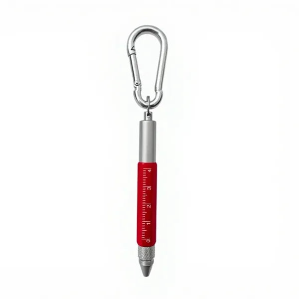 Multifunction Outdoor Tool Pen with Carabiner