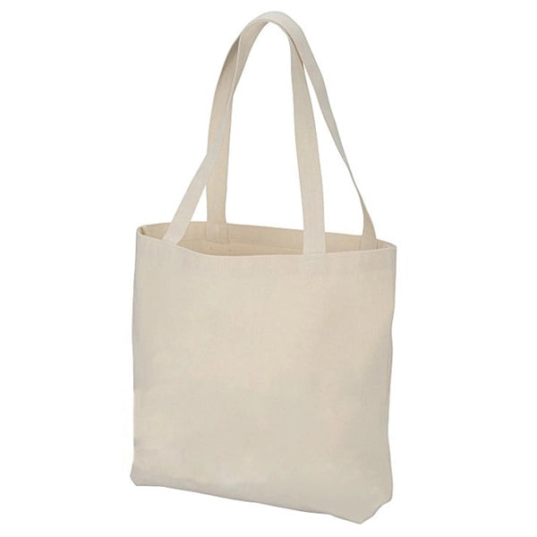 Natural Cotton Canvas Tote Bag