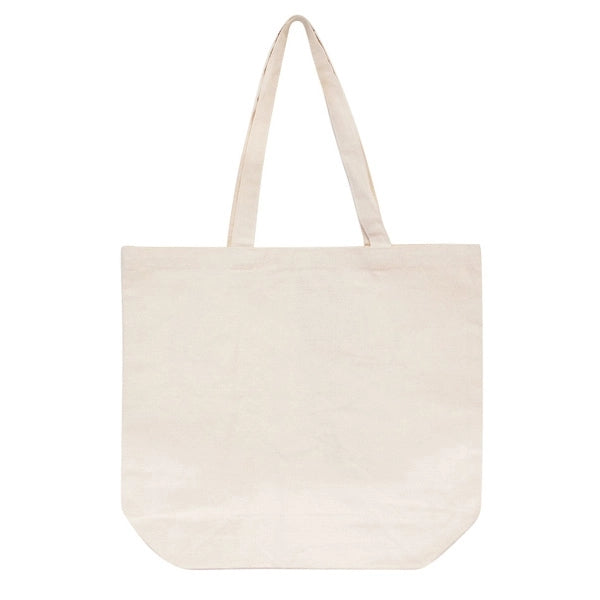 Natural Cotton Canvas Tote Bag