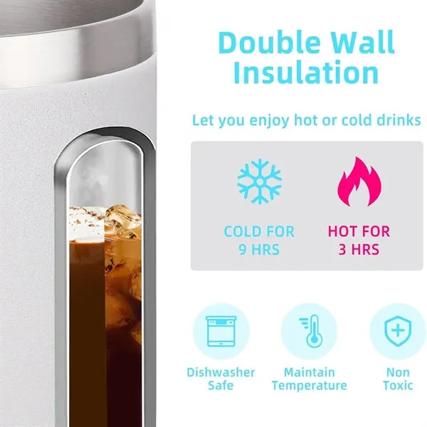 12oz Insulated Stainless Steel Vacuum Double Wall Coffee Mug