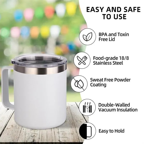 12oz Insulated Stainless Steel Vacuum Double Wall Coffee Mug