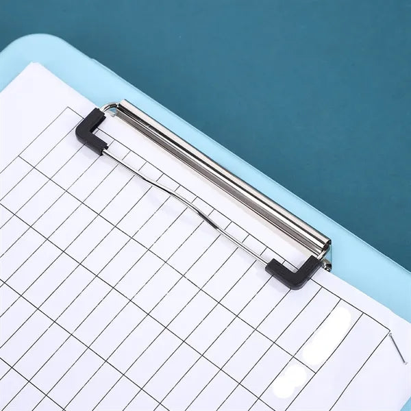A4 Paper Storage File Box with Pen Slot and Writing Board