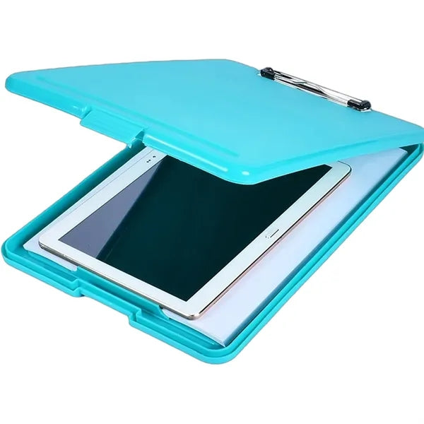 A4 Paper Storage File Box with Pen Slot and Writing Board