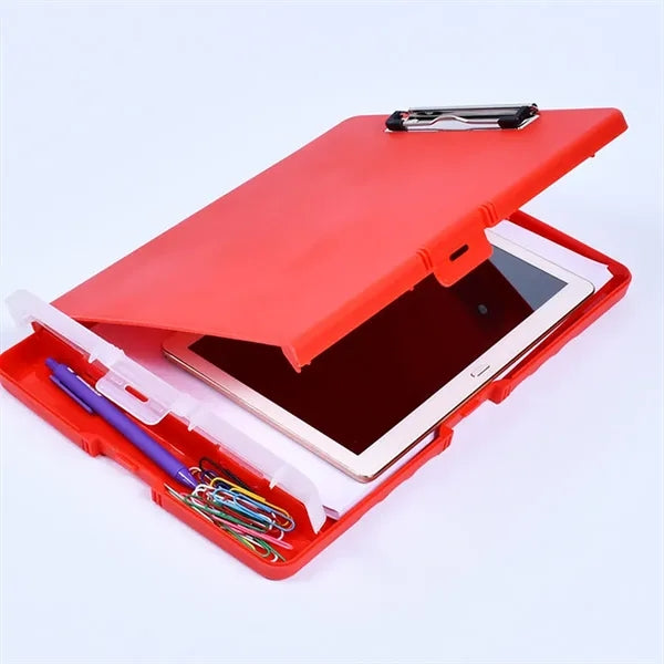Waterproof A4 File Box with Pen Slot