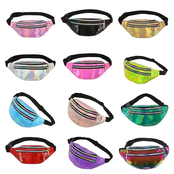 Waterproof Neon Adjustable Belt Fanny Pack