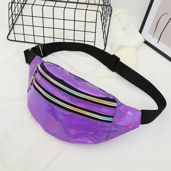 Waterproof Neon Adjustable Belt Fanny Pack