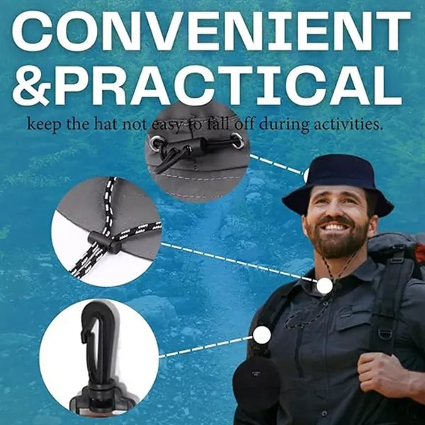 Outdoor Foldable Sun Protection Fisherman's Hat