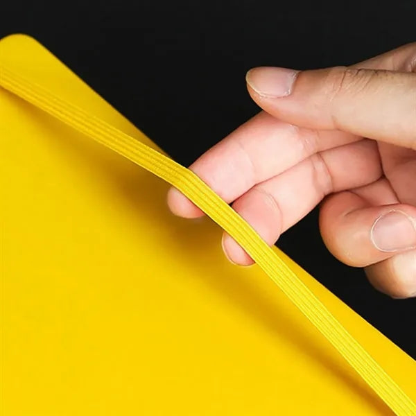A5 Strap Notebook with Pen Holder Elastic Band