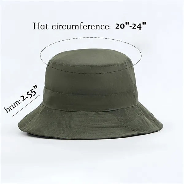Foldable Quick-Drying Sun Visor Bucket Hat