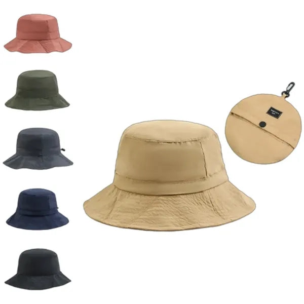 Foldable Quick-Drying Sun Visor Bucket Hat