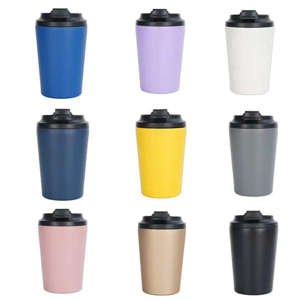 12oz 304 Stainless Steel Double-Wall Vacuum Mug with Scale