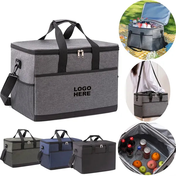 Large Capacity Cooler Tote 35L Insulated Bag